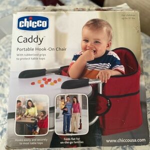 Chicco Red Portable Hook-On Chair